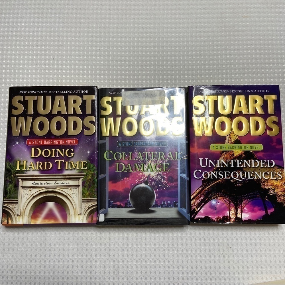 STUART Woods Hardcover Novels